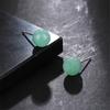 Handcrafted Gemstones Studs Earrings Stylish Crystal Bead Design Ear Accessories Jewelry For Everyday Formal Wear