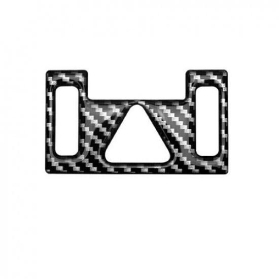 For Kia K3 Forte -2024 Real Carbon Fiber Mergency Light Switch Control Trim