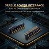 Circuit Board Power Connection Terminals for Industrial Controls, Measurement Equipment, and Consumer Electronics, with 9Pin Right-Angle Layout 10Pcs
