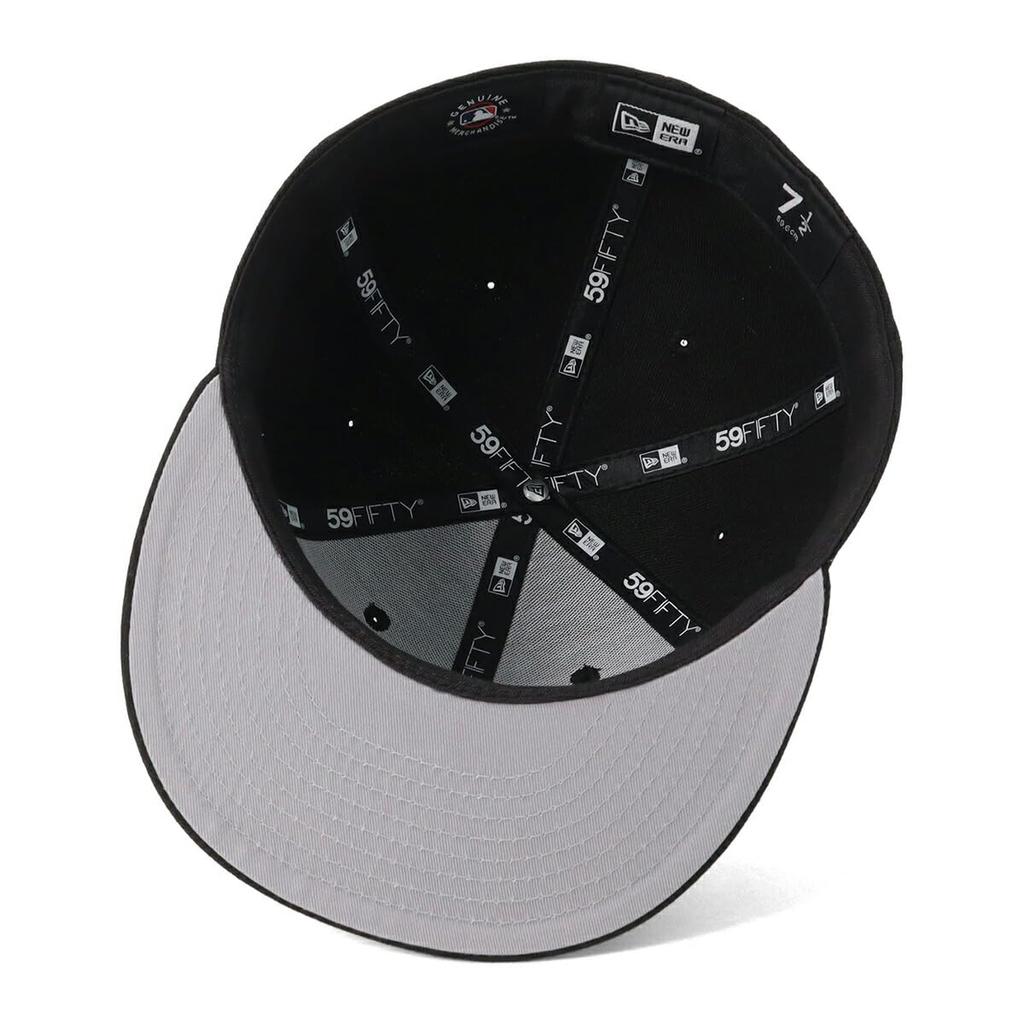 New Era Cap 59FIFTY 70898512 NER35C3293 MLB San Diego Padres SD Black UNDER VISOR ONSPOTZ Special Order Hat 5950 Straight Flat Visor Seasonal
