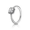 New 925 Sterling Silver Women's Classic Red Heart Crown Fashion Ring Valentine's Day Light Luxury Jewelry Romantic Gift
