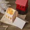 Candle Holder Silicone Mold Home House Candlestick Resin Molds DIYs Concrete Castings Mould Handicraft Candle Decoration