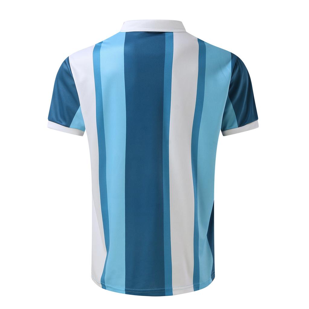 Men's Shirt Golf Shirt Retro Color Contrast Outdoor Street Short Sleeves Button-Down Print Clothing Apparel Fashion Designer Casual Breathable