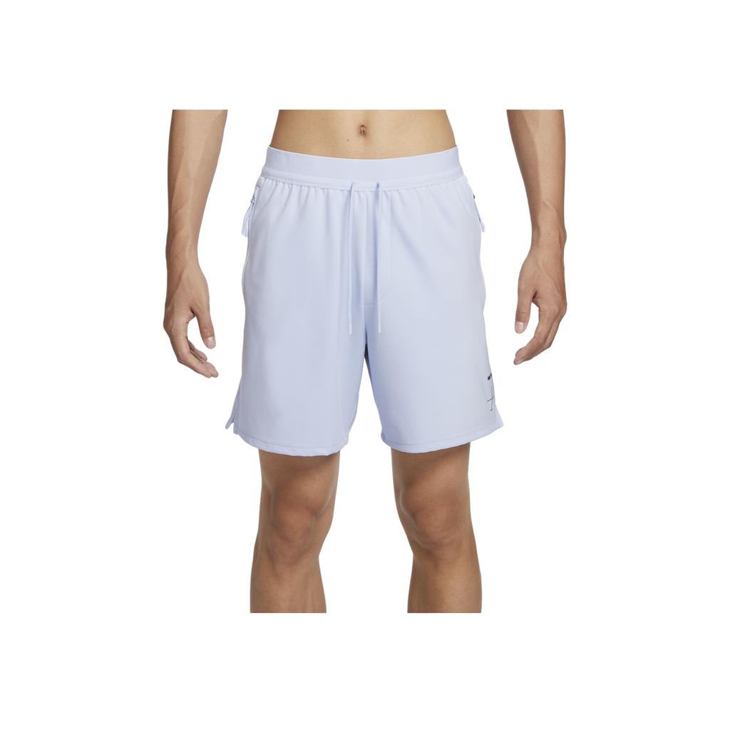 Nike Dri-FIT ADV Axis Performance System Solid Outdoor Mid-Rise Casual Shorts Men Shorts Football-Grey Black FV8699-085