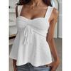 Summer New Women's Sexy Y2K Cami Top, Casual Versatile Sleeveless Tank Top for Women, Crossborder Fashion Outfit