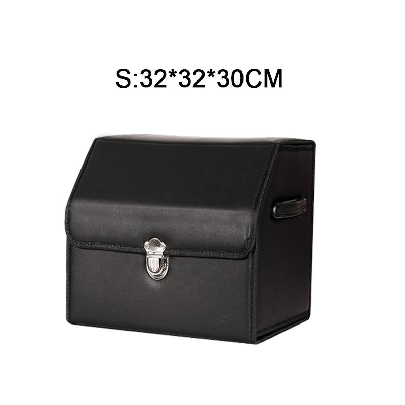 Collapsible Car Storage Organizer Box With Lid - Portable Multipurpose Car Trunk Boxs For Shopping Camping Picnic Waterproof Bag