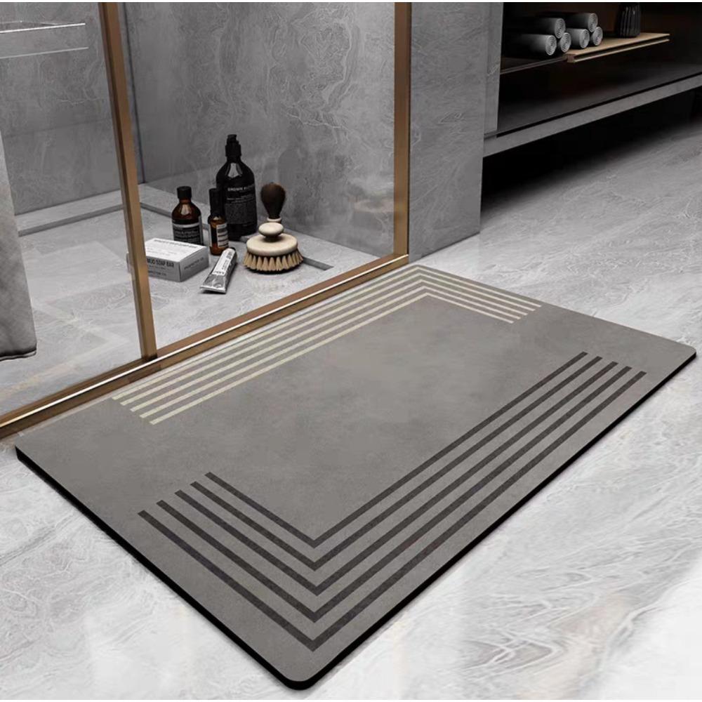 Soft Diatom Mud Toilet Floor Mat Quick Drying Absorbent Bathroom Non-slip Mat Toilet Toilet Floor Mat