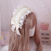 Japanese Sweet Lovely Hair Band Lolita Maid Hairband Lace Ribbon Bowknot Headband Cosplay Headdress Cute Accessories