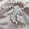Exquisite Baroque Freshwater Pearl Necklace - Fashionable, Versatile, Light Luxury Clavicle Chain Design