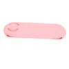 Makeup Brush Holder Travel Cosmetic Organizer Silicone Makeup Storage Case Portable Cosmetics Bag for Makeup Tools Pink