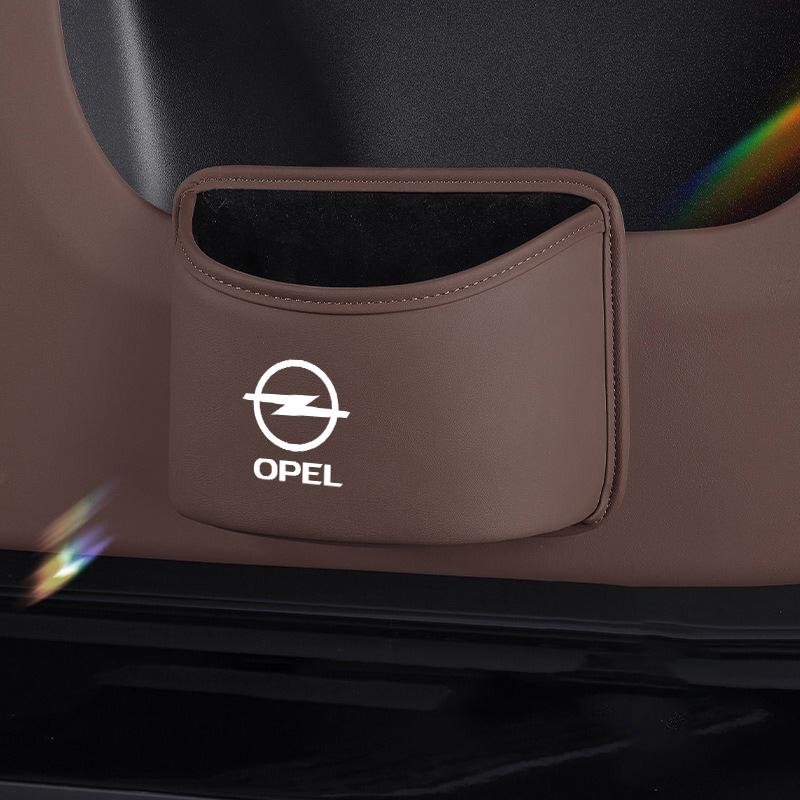 Leather Car Door Garbage Bin Bag Storage Bin Storage Box For Opel Astra Insignia Corsa Zafira Meriva Mokka Vivaro Vectra Antara