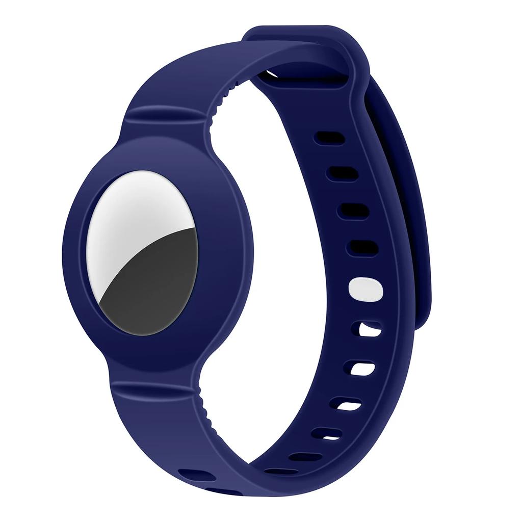 Case for Apple AirTag Silicone Strap Air Tag Anti-lost Bracelet Protective Cover for Children Kids Tracker Locator Watch Band