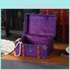 Storage Wooden Vintage Box With Lid For Desk And Shelf Decoration Organization