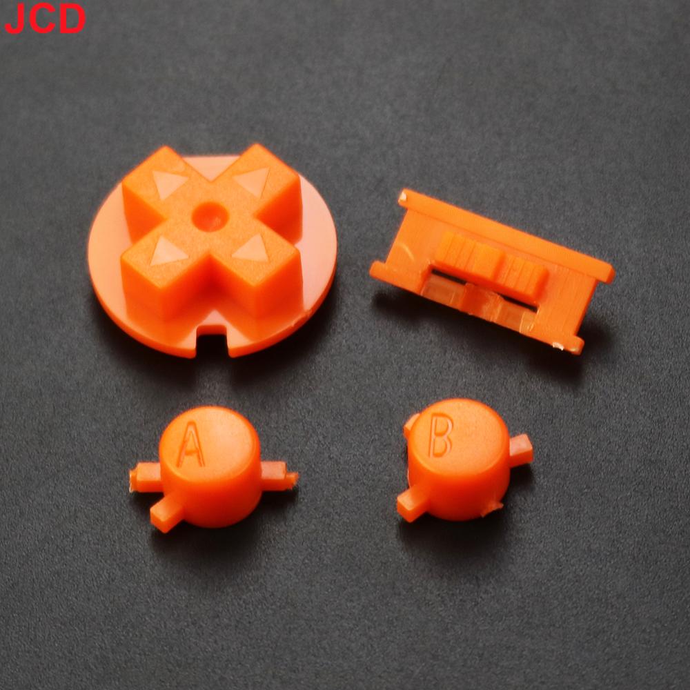 JCD 1 Set Suitable For Game boy color Button Shell For GBC Color Buttons GBC Game replacement Button Kit DIY Color