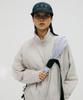 KALEG Linen Blend Graphic Cap (Grayish Navy)