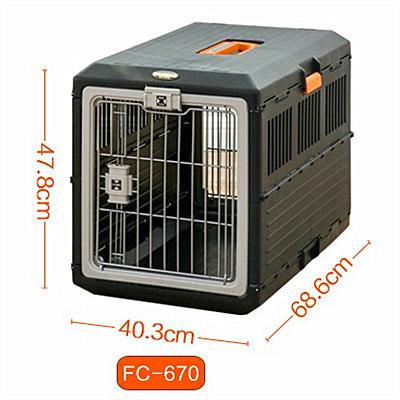 Folding Pet Air Box Portable Cat Cage Car Transport Puppy Carrier Breathable Large Space Dogs Accessories Travel Supplies