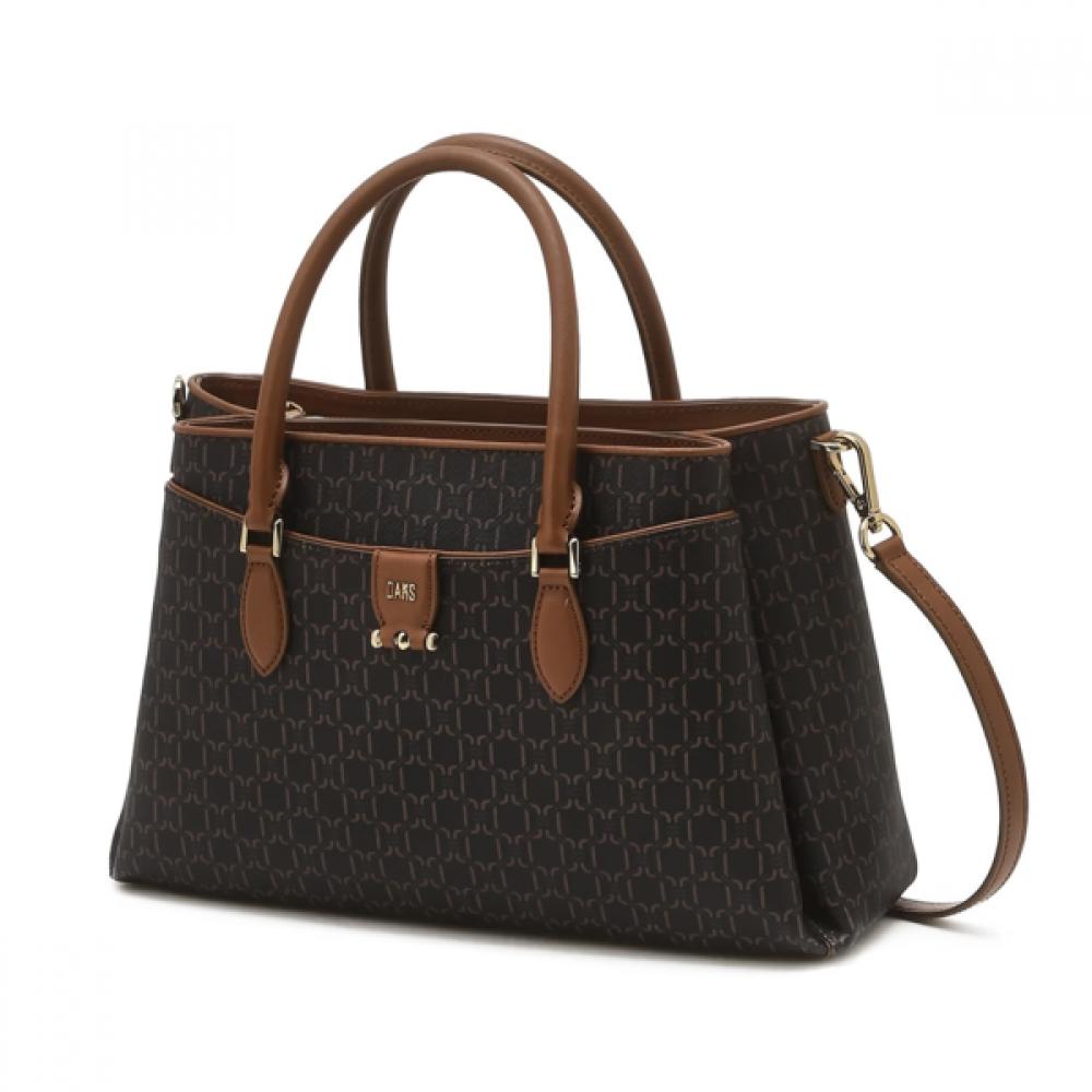 

Daks Brown Dd Pattern Leather Tote Bag Dcba5f873w3 Single option