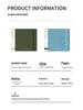 Cai Mo 300g Cotton Watercolor Sketchbook - Fine Grain, Thick, Blank Paper for Acrylics and Markers