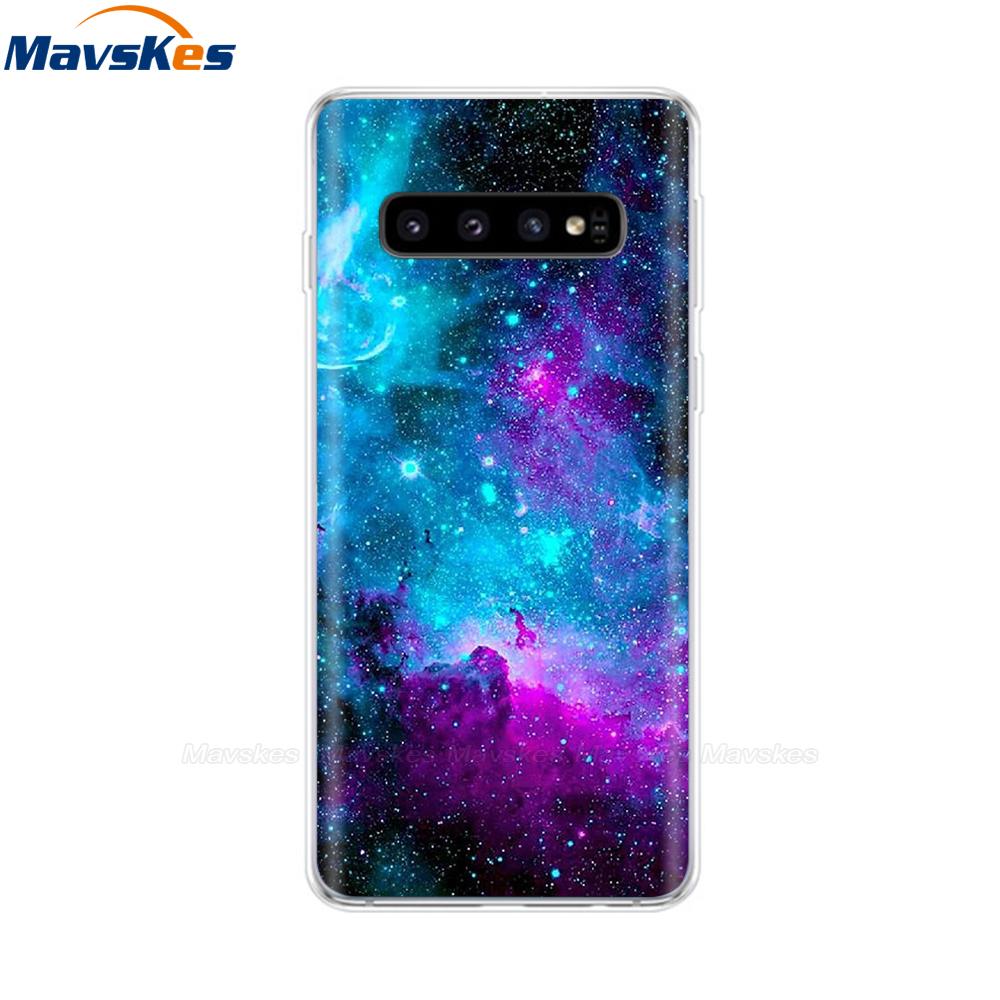 La più recente custodia stampata in TPU per Samsung Galaxy S10 S10 + Coperture del telefono per Samsung S10 Plus S10e Custodie Cover posteriore Paraurti Fundas Coque