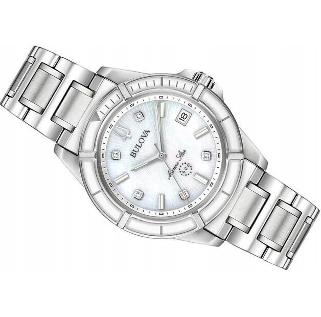 Часы Bulova Women'S Marine Star Diamond 96P201