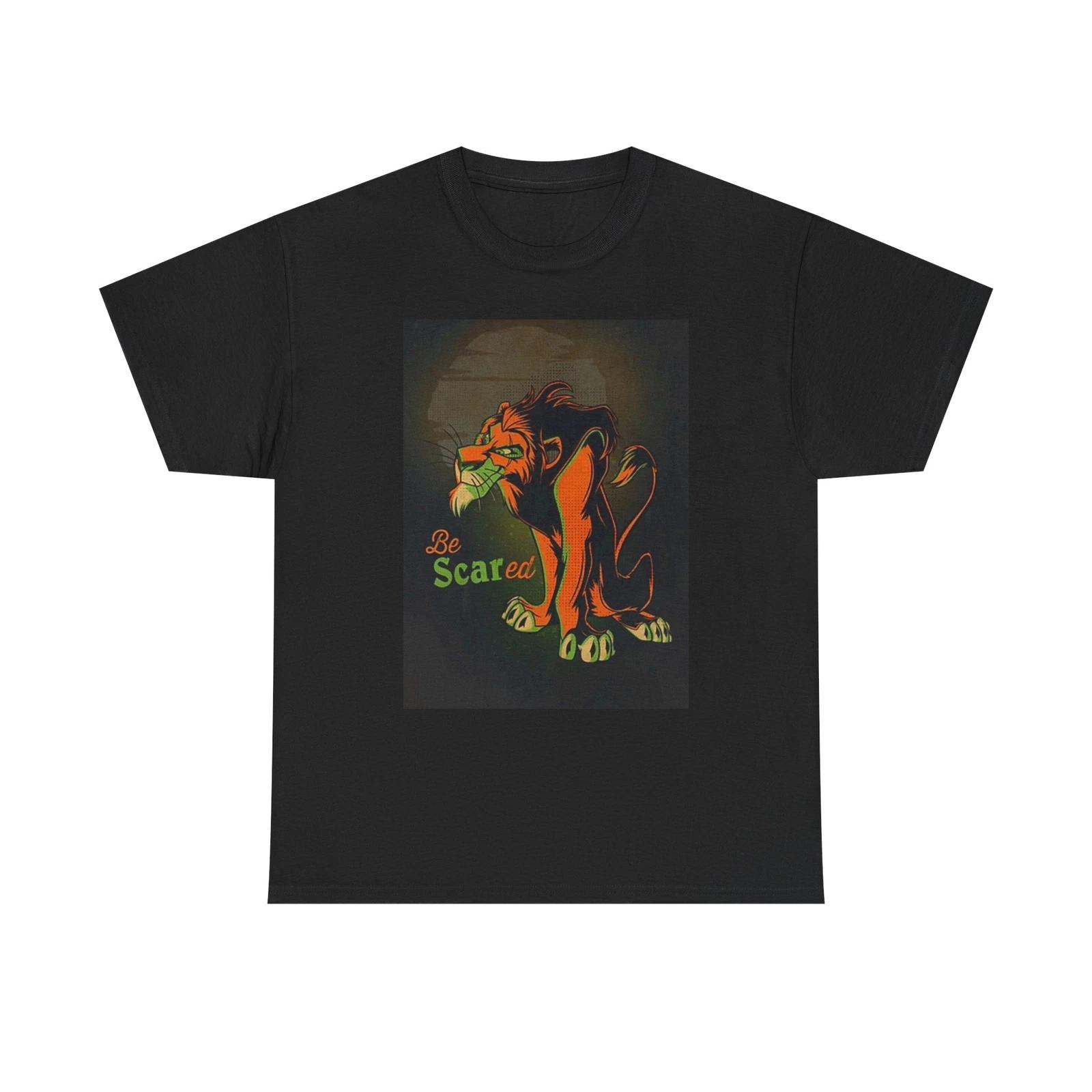 Men s and Women s T-shirts Be Scared Graphic XL