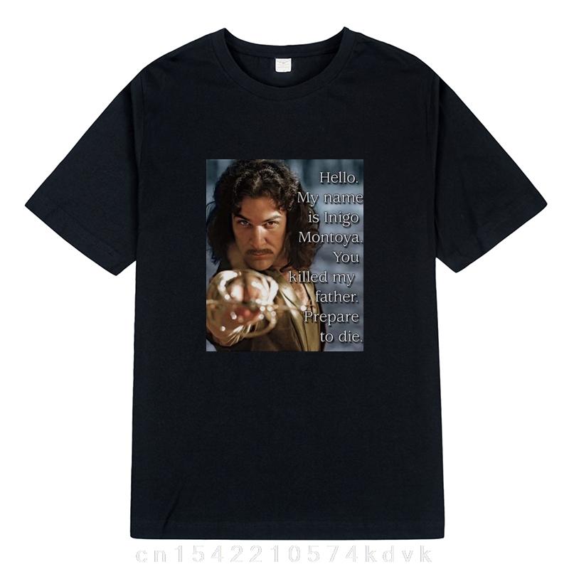 Hello my name is Iñigo montoya cursed T Shirt Retro fashion New Casual Men Women cottagecore aesthetic T-Shirt