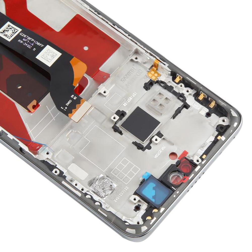 For Honor 300 Pro AMP-AN00 OEM Grade S OLED Screen and Digitizer Assembly+Frame (Without Logo)