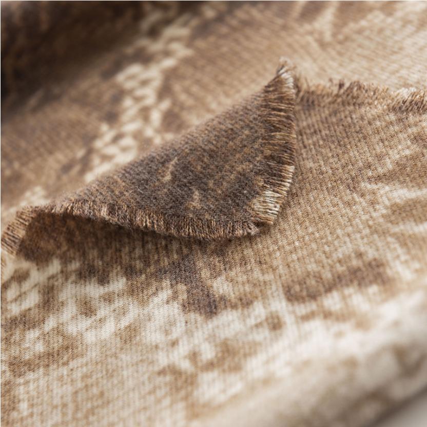 Soft Blanket Scarf Long Warm Snakeskin Shawl Wraps Cashmere Fringe Scarfs For Women