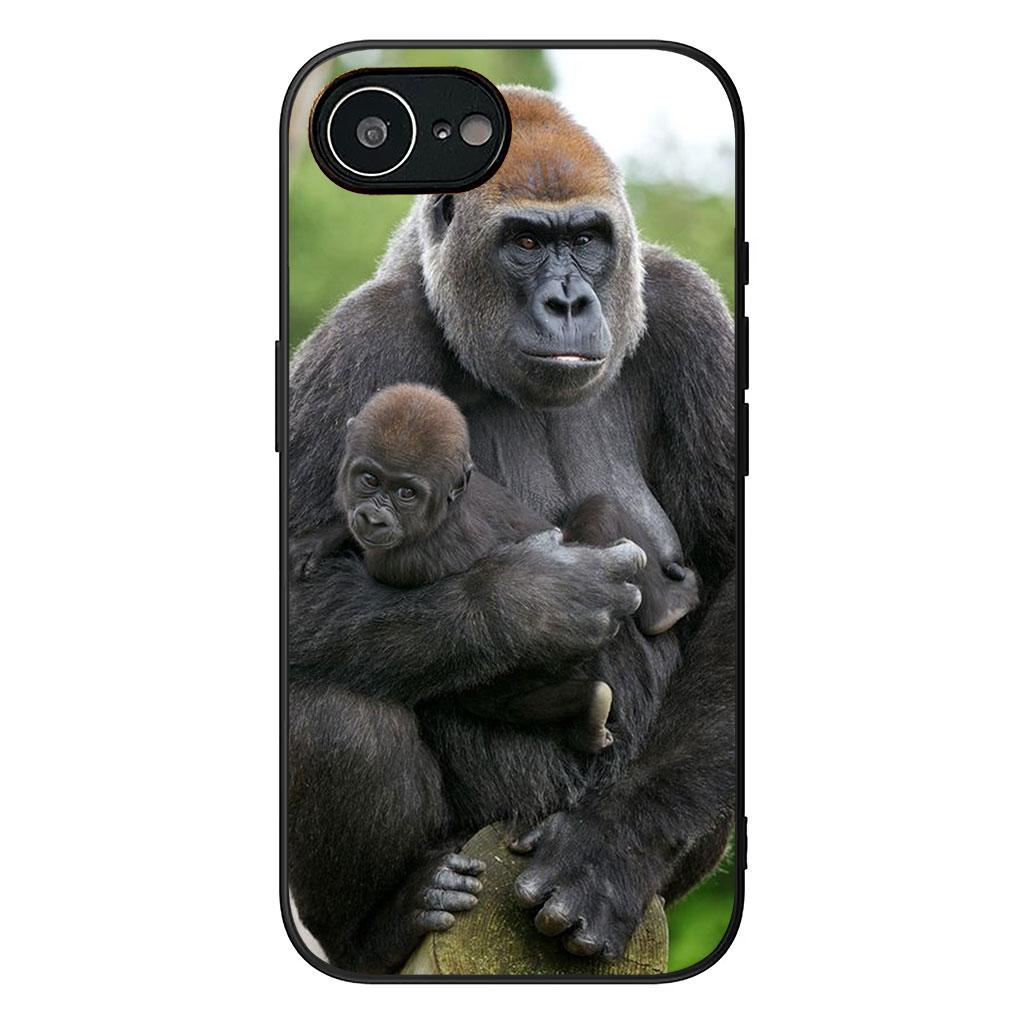 Cover for Xiaomi Redmi Note 14 12 13 ProPlus A4 A3 Pro Plus 12C 13C 14C 5G Phone Case Animal Monkey Gorilla Ape Baby