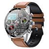 Men's Large-Screen Round Dial Smartwatch with Multi-Functionality and Bluetooth Calling