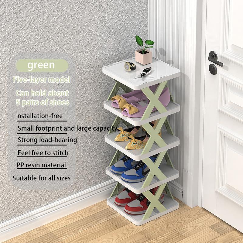 Multi-layer Shoes Racks Detachable Shoe Racks Stackable Removable Space Saving Multi-functional Slippers Holder Organizer