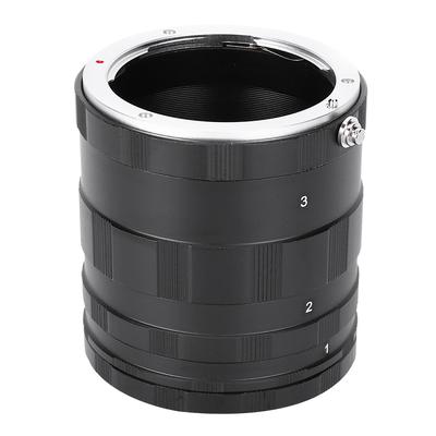 Profesionální kovový černý makro fotografický prodlužovací adaptér pro detailní záběry pro Sony E