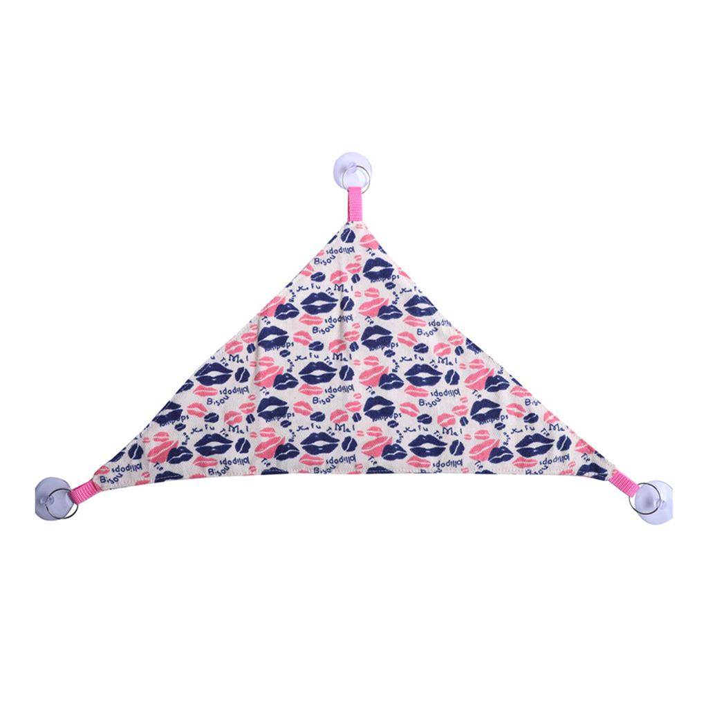 Reptile Hammocks Lizards Hammock Bearded Dragons Triangular Hanging- Net Hammock Lounger Bed Accessories