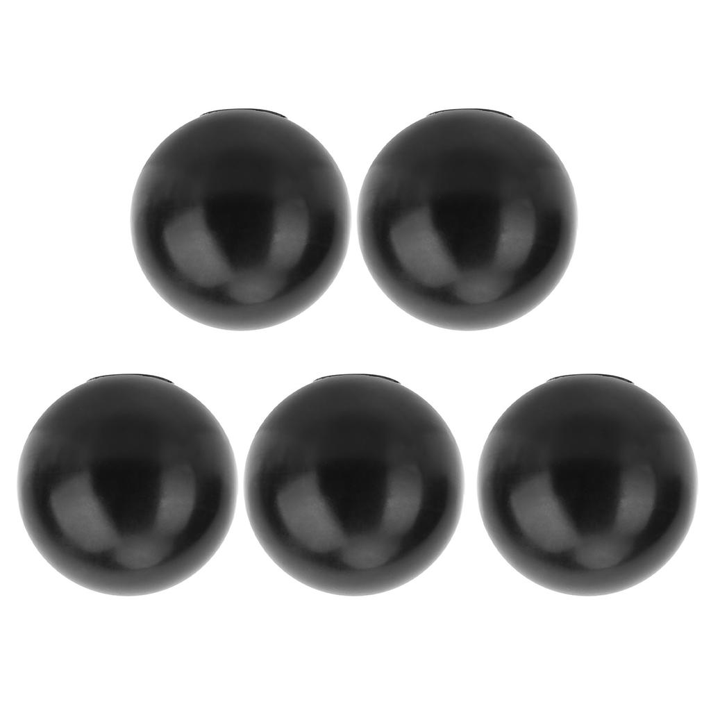 5Pcs Black Round Ball Engineering Plastic Lever Knob M10*35 Machine Tool Replacement