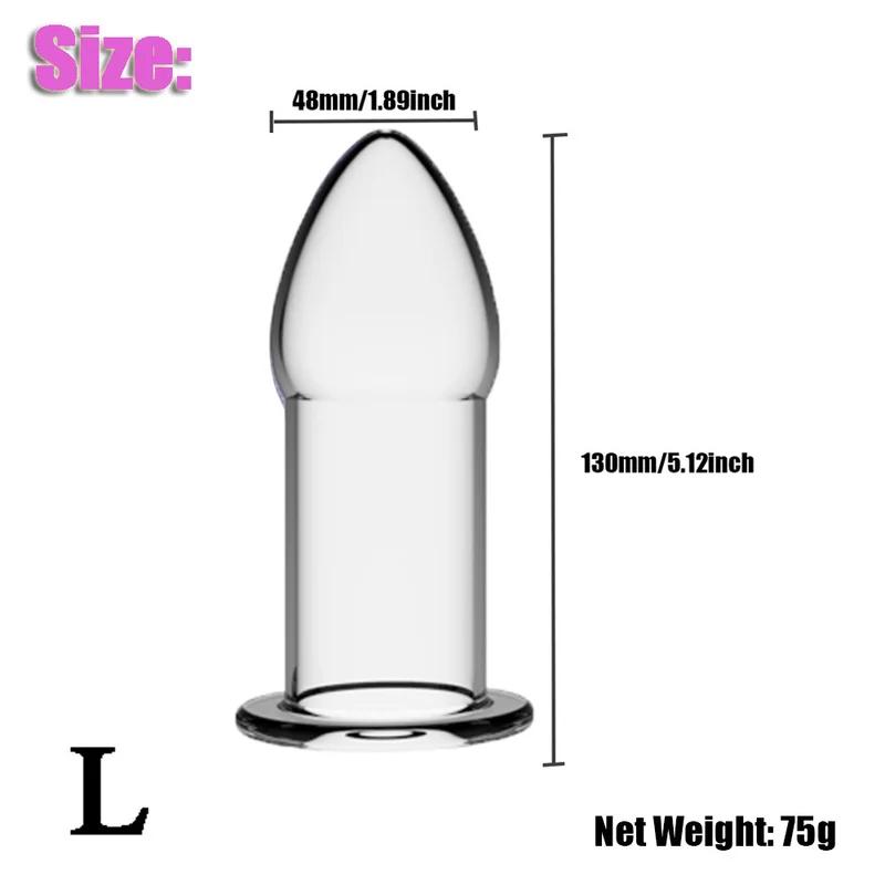XL Hollow Anal Plug Vaginal Dilator Speculum Prostate Massager Huge Dildo Sex Toys for Woman Men Adult Products Buttplugs