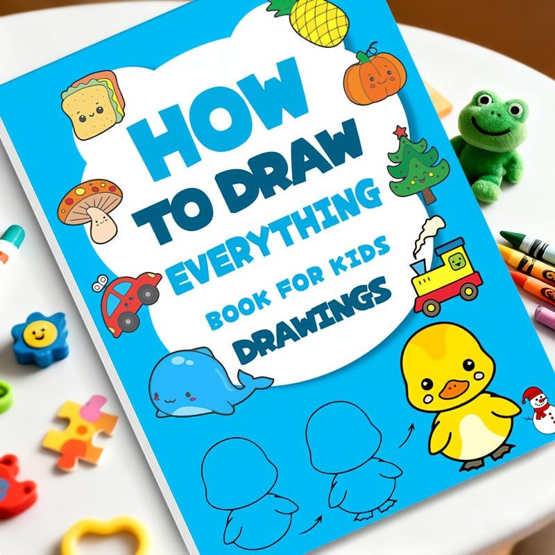 Children s Step-by-Step Drawing & Coloring Book: Learn to Draw with Pattern Guides