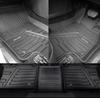 Floor Mat Compatible with Toyota RAV4 XA50 Type 3D Car Mat 3D Floor Mat Waterproof Stain Resistant Gasoline Car Hybrid Car TPE Material Custom Parts
