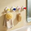 Dopamine Flower Suction Cup No-Trace Entryway Hook: Adhesive, No-Drill, Load-Bearing Storage Hook