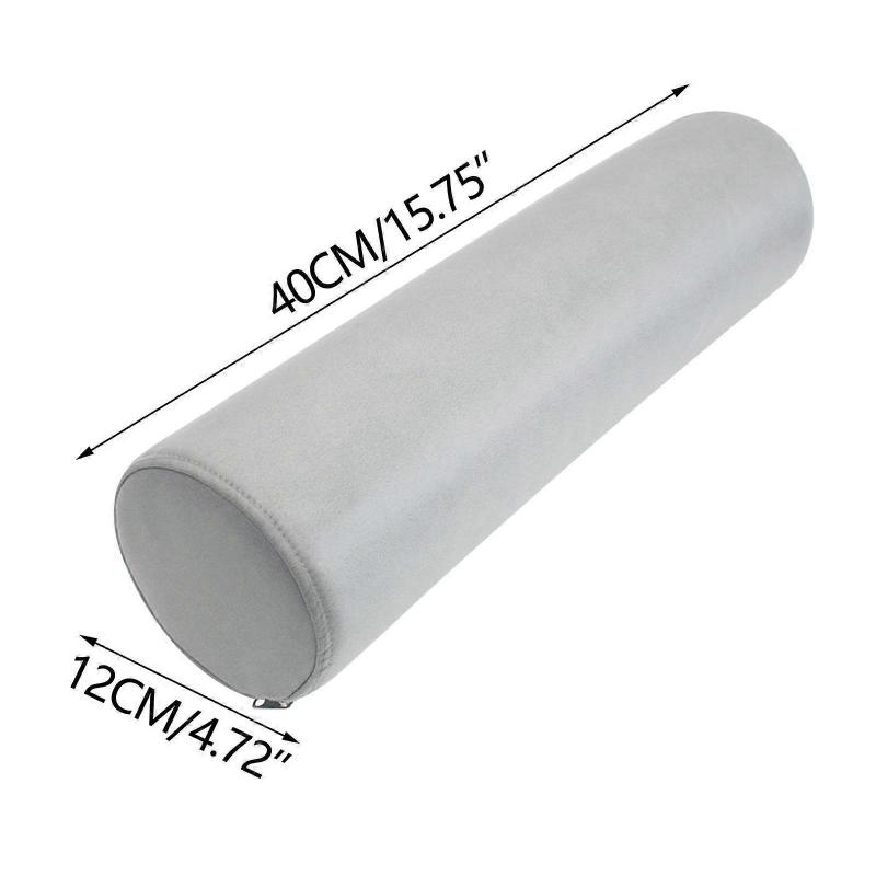 Ergonomic Cylindrical Lumbar Pillow, Soft Support for Neck, Back, and Legs, Portable, Includes 1 Pillow, Suitable for Office, Travel, and Home Use