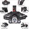 Super Bright Zoom LED Portable Headlamp Use 18650 Battery Rechargeable Head Flashlight Outdoor Camping Fishing Hunting Headlight