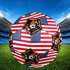 1pc American Sports Theme Size 5 Soccer Ball Professional Match Training Football Indoor &Outdoor Sports Ball Lightweight Durable c6639