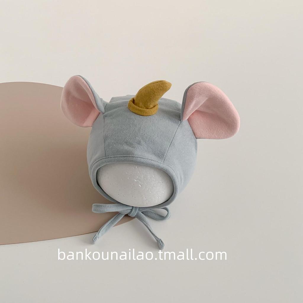 Newborn Elephant Ear Protection Hat - Cute, Windproof & Warm for Spring and Autumn