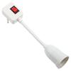 Built-in Switch E27 Lamp Holder Flexible Power Cord