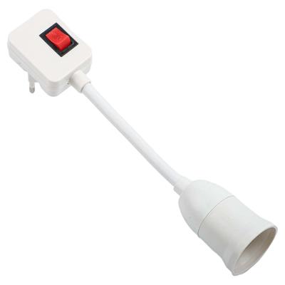 Built-in Switch E27 Lamp Holder Adjustable Light Direction