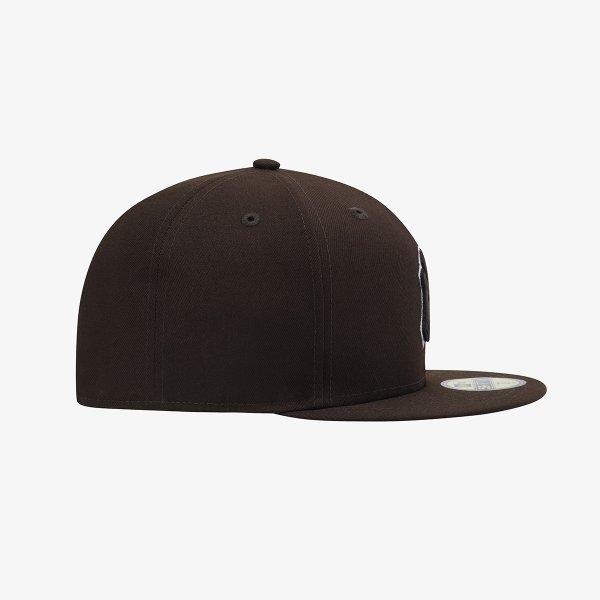New Era New York Yankees Outline Fitted Cap Burnt Wood 15131690