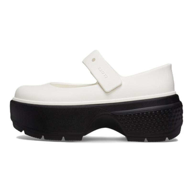 Crocs EVA Strap Sandals Women's Chalk