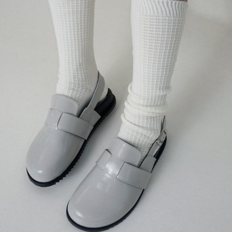 Mishuu Somuch Mishuu Somuch Waffle Wool Knee Socks_2color