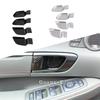 For Hyundai Sonata DN8 10Th     Car Cover Body Trim ABS Door Inner Handle Bowl Armrest Handrail Frame Stick 4Pcs