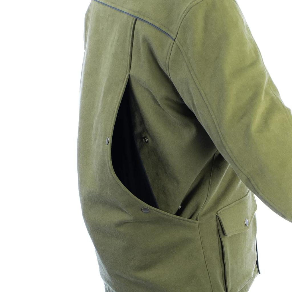 Komine Protective Field Winter Jacket for Motorcycles Black M JK-622