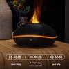 Est- 7 Farbe Flamme Aroma Diffusor 200 ml Feuer Flamme Luftbefeuchter Hause USB Ätherisches Öl Diffusor Stumm Aroma Duft Diffusor